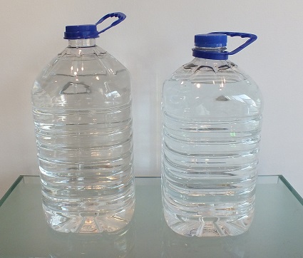 tierra presente pasajero Bidones desechables de 5 o 6 litros para agua detergente o aceite –  Santiago – San Bernardo – Prod. Plásticos – Portal Chile Plásticos